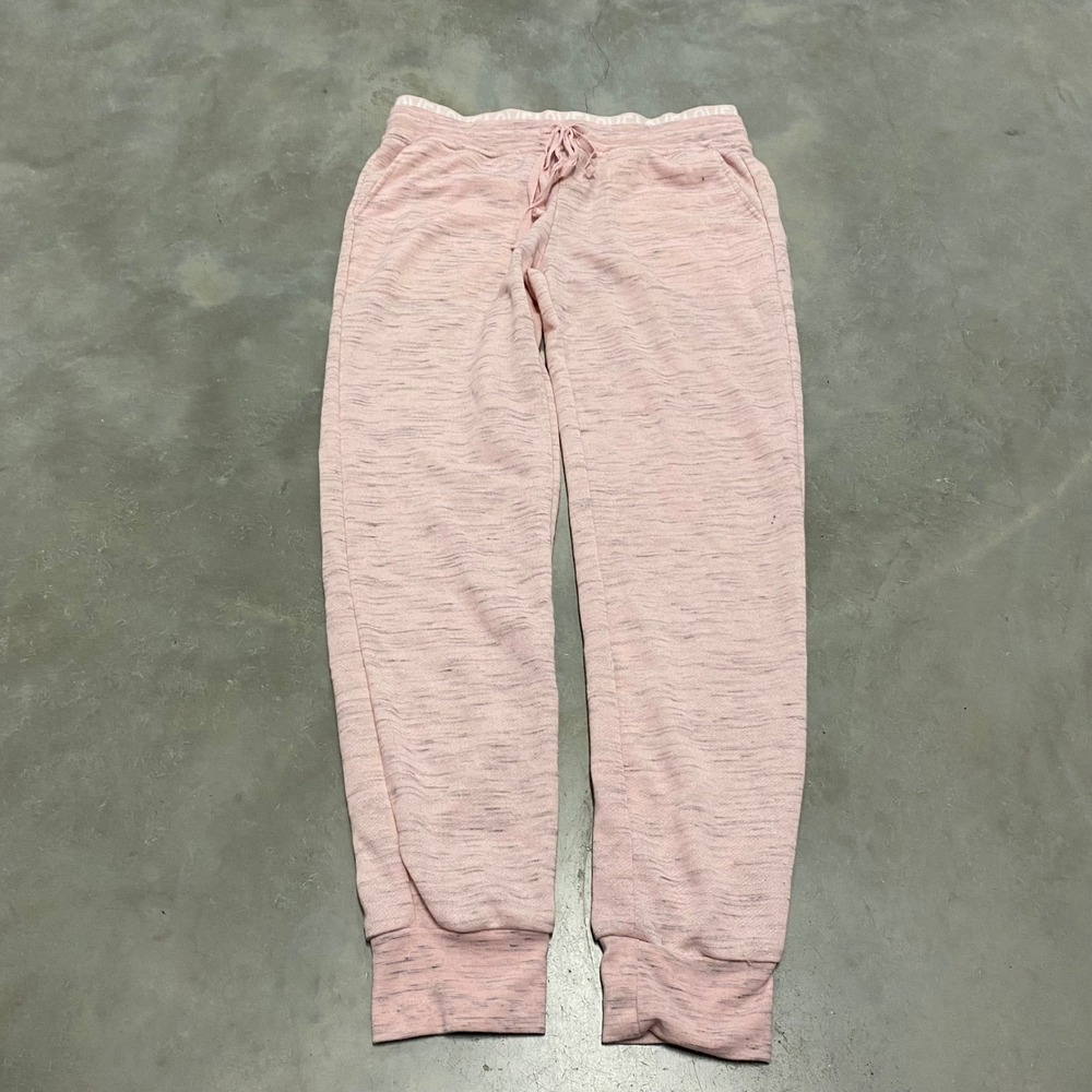 Rue21 Womens Pink Space Dye Love Waistband Jogger Sweatpants Size Medium RN70829